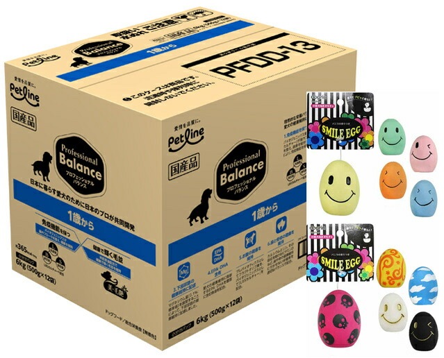 プロフェッショナルバランス 1歳から 成犬用 6kg【スマイルエッグセット】