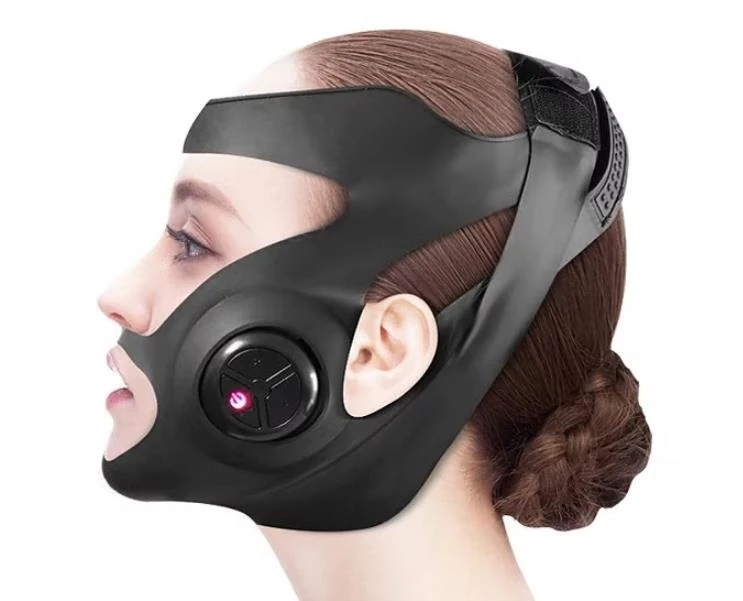 美顔器 美容マスク 小顔 顔痩せ 振動マッサージ EMS 小顔 たるみ 表情筋トレーニング美容グッズ 小V顔リフトマスク二重あご咬筋ほうれい線微小電流振動マッサージ引き締め痩身神器30%までに制限