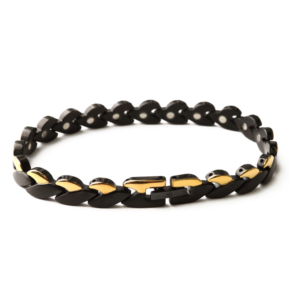 チタン 磁気ブレスレット [b352]