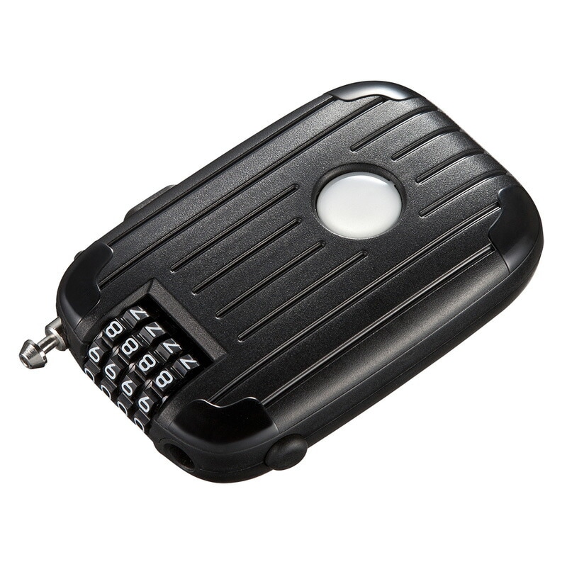 （まとめ買い）eセキュリティ ワイヤーリール式ダイヤル錠 SLE-11LN [x3] 6,776円