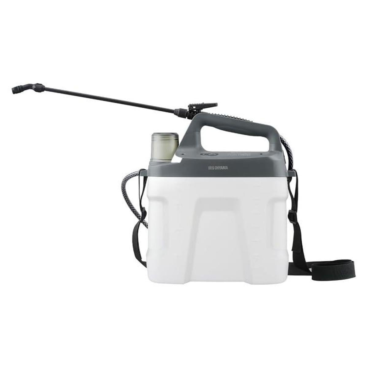 アイリスオーヤマ 噴霧器 充電式 タンク容量7.8L USB Type-C 除草 JF-7800 ホワイトグレー 雑草 害虫駆除 水やり 電動 8,220円