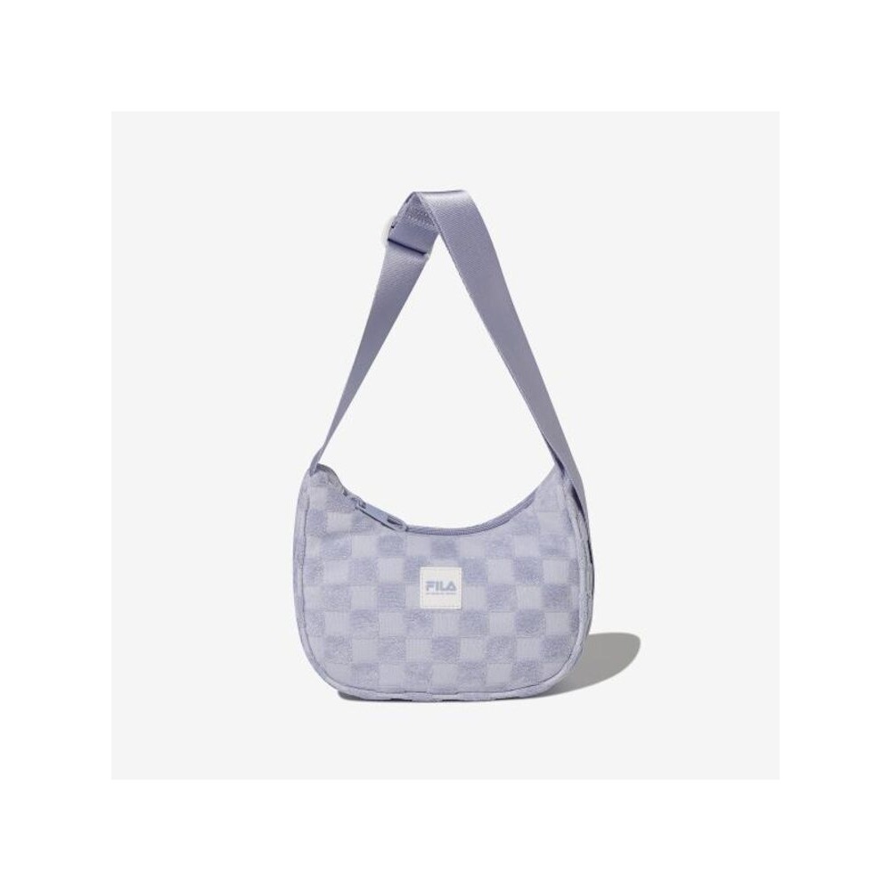 [FILA KIDS] 女の子用テリーホーボーバッグ (FK3BCG1015F_LBU) Q0ZFK3BCG1015FLBU