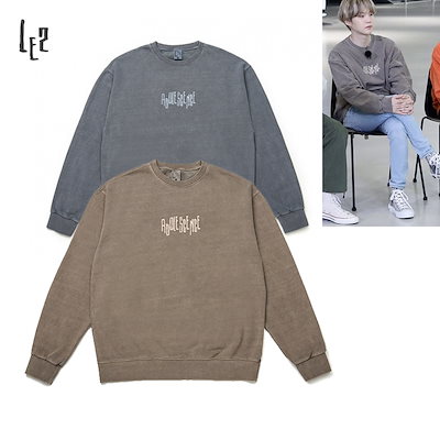 【BTS SUGA着用】KPigment Adolresons Sweatshirt韓国公式正規品 Qoo10] [LE2] BTS 防弾少年団SUGA : レディース服