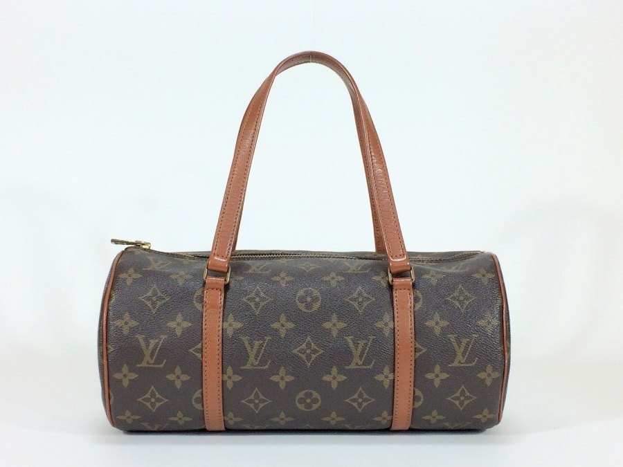 モノグラム パピヨン30 ハンドバッグ M51365 ミニボストン 【中古品】