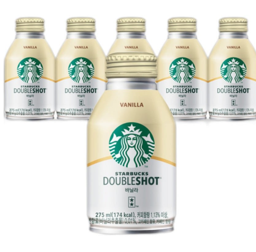ダブルショット バニラX6缶 6セット 275ml