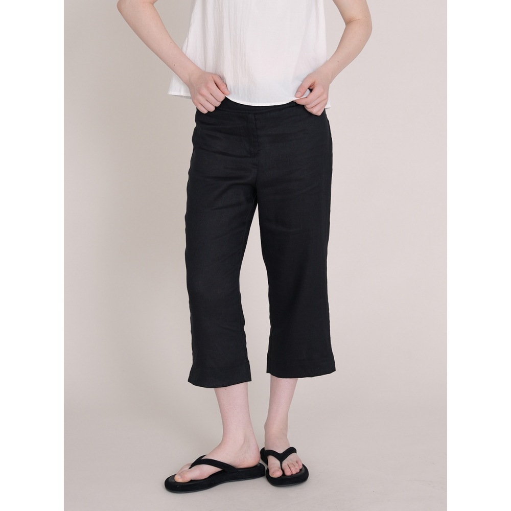 ilimoi リネンクロップパンツ 2 サイズ