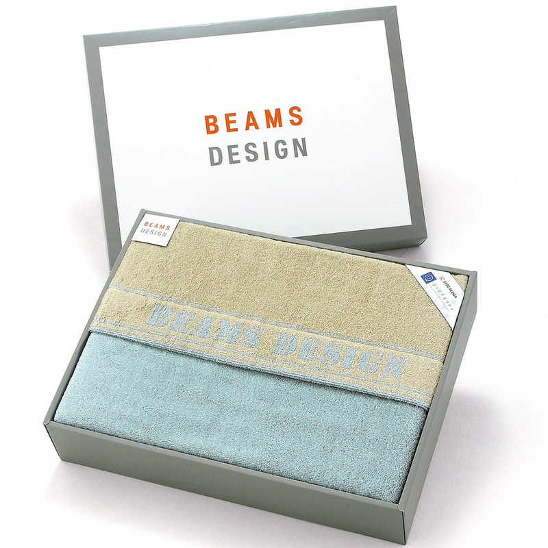 タオル美術館　ベーシックライン タオルケット×1 ベージュ BEAMS