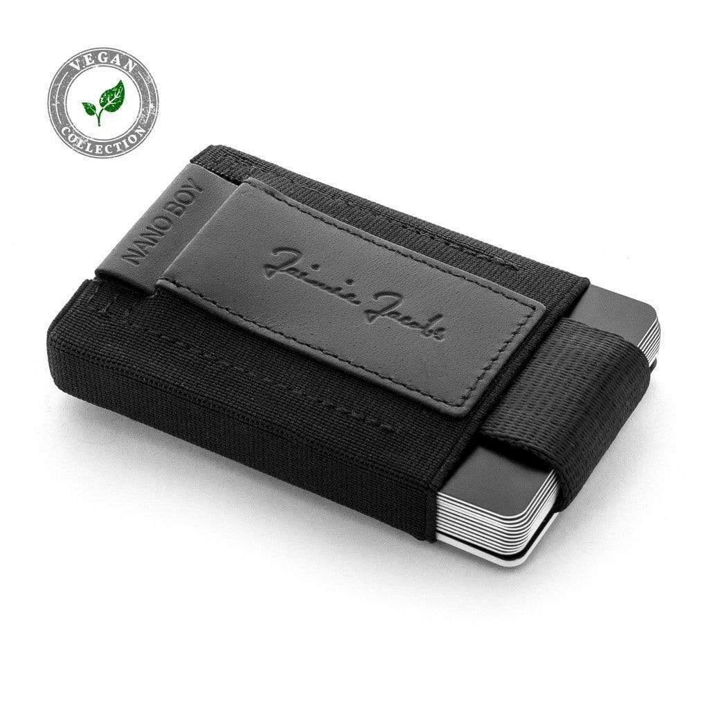 NANO BOY [Veganシリーズ] Black フラグメントケース マネークリップ カードケース 財布 1,JJ-NB_31