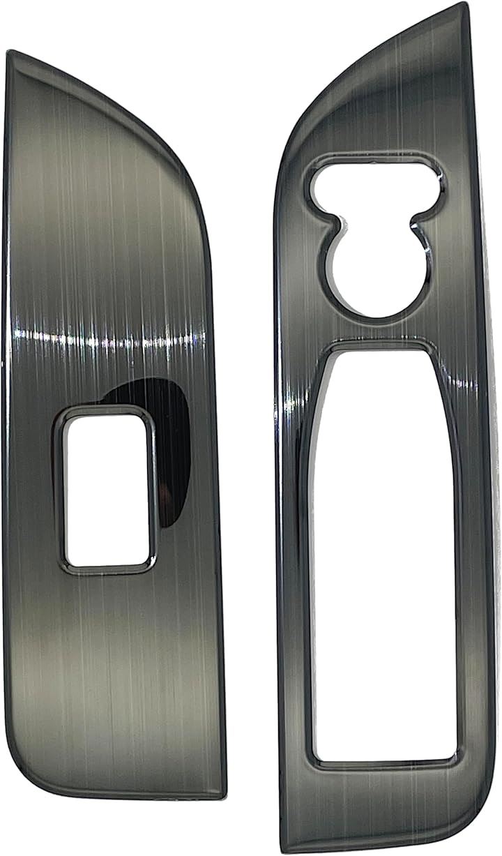 新型フリード GT系 アクセサリー 内装 カスタム パーツ ウィンドウスイッチパネル カバー(ブラックヘアライン)