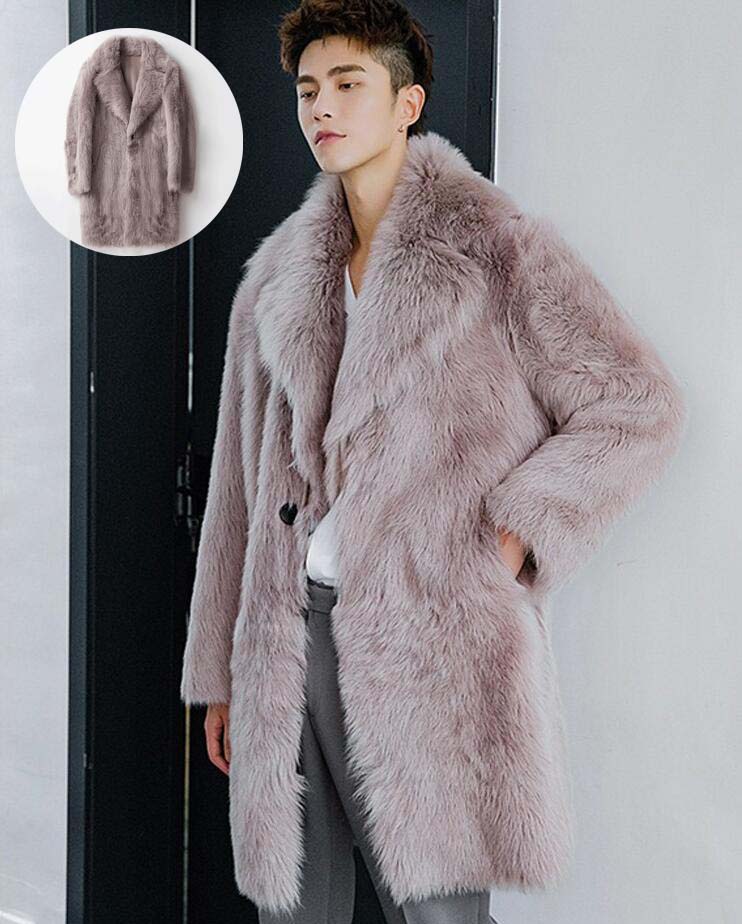 ファーコート ジャケット 厚手上着 メンズコート フェイクファー ロングコート 男性用 毛皮コート アウター 暖かい 冬物 防寒 防風 人気 柔らかい お出かけ 旅行 お兄系 カジュアルコート ビジネ