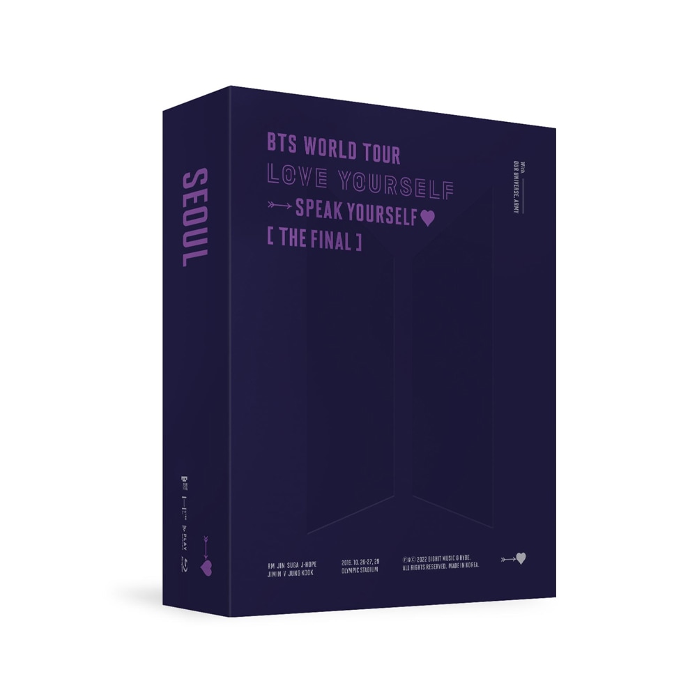 【WEVERSESHOP特典付】 BTS WORLD TOUR LOVE YOURSELF : SPEAK YOURSELF THE FINAL / BLU-RAY