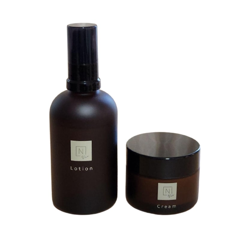 【２点セット】N organic Vie エヌオーガニック ヴィ ローション100ml/クリーム47g 約2ヵ月分 スキンケア セット