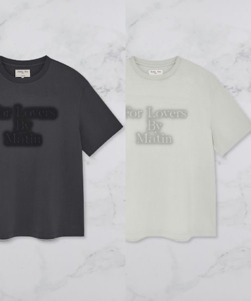 MATIN KIM THIN TYPO TOP Tシャツ ☆MATIN KIM☆THIN TYPO TOP☆送料・関税込☆ (Matin Kim/T