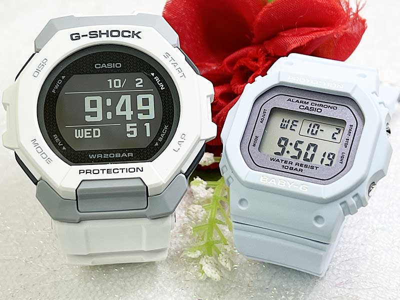 恋人たちのGショック ペアウオッチ Gショック ペア G-SHOCK BABY-G ペア腕時計 カシオ 2本セットgショック アナデジGBD-300-7JF BGD-565SC-2JF　 プレゼ 25,740円