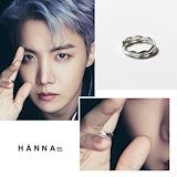 Qoo10] HANNA543 BTS SUGA着用 R453YG シル