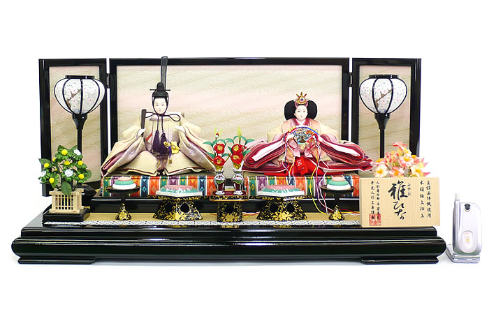 雛人形 ひな人形 お雛様 おひなさま かわいい 手作り 2025年 新作 秀光 限定品 送料無料 コンパクトミニ 初節句 ひな祭り 親王 二人 ２人 平飾り 男雛 女雛 買得 お得 人気 ランキング