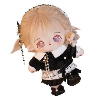 20cmミッドナイトツバキ小香今週の割引は 25% オフです風ぬいぐるみ服可愛い ミニ洋服 ぬいぐるみ用服 日常服人形 韓国ファ