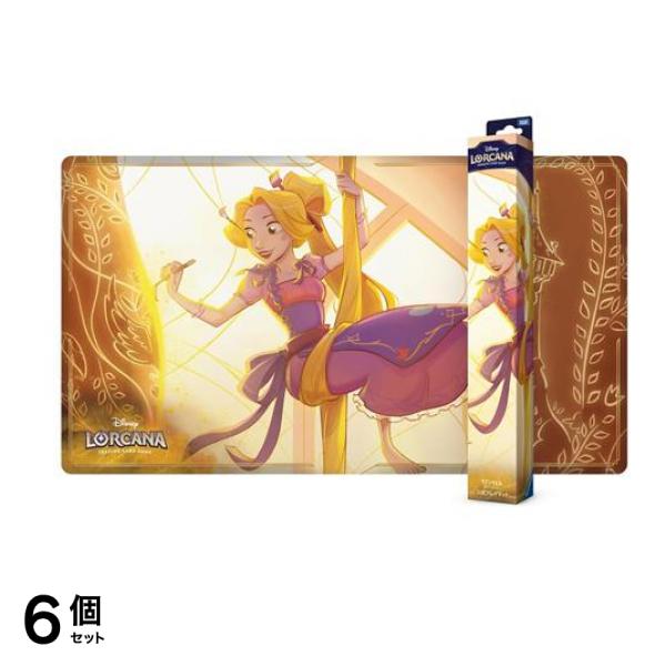 ・ロルカナ・TCG 日本語版 公式プレイマット ラプンツェル 天才アーティスト 1枚入 6個セット