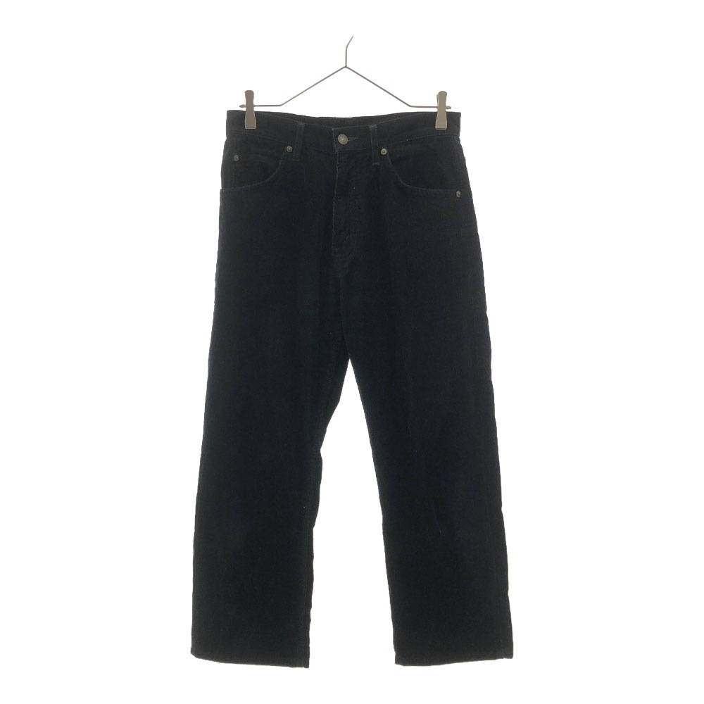 00s 607 コーデュロイパンツ w30 ブラック メンズ 古着