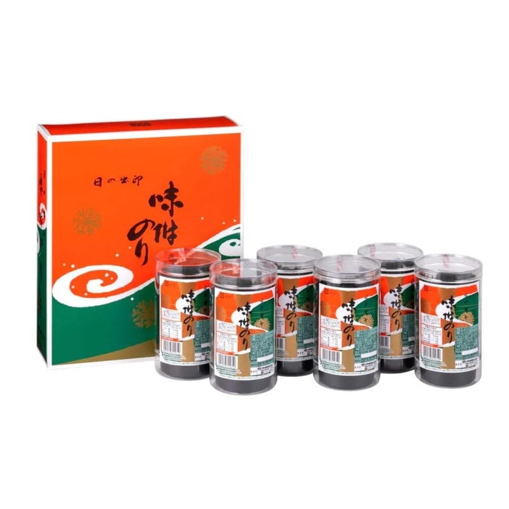 大野海苔 味付け卓上のり 6本詰