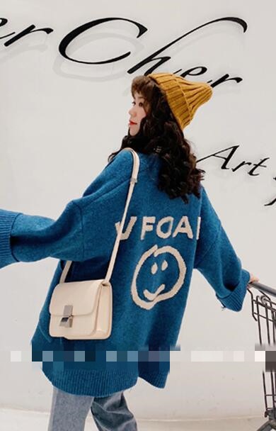 レディース カーディガン セーター ニット ゆったり 長袖 春 秋 冬 1750