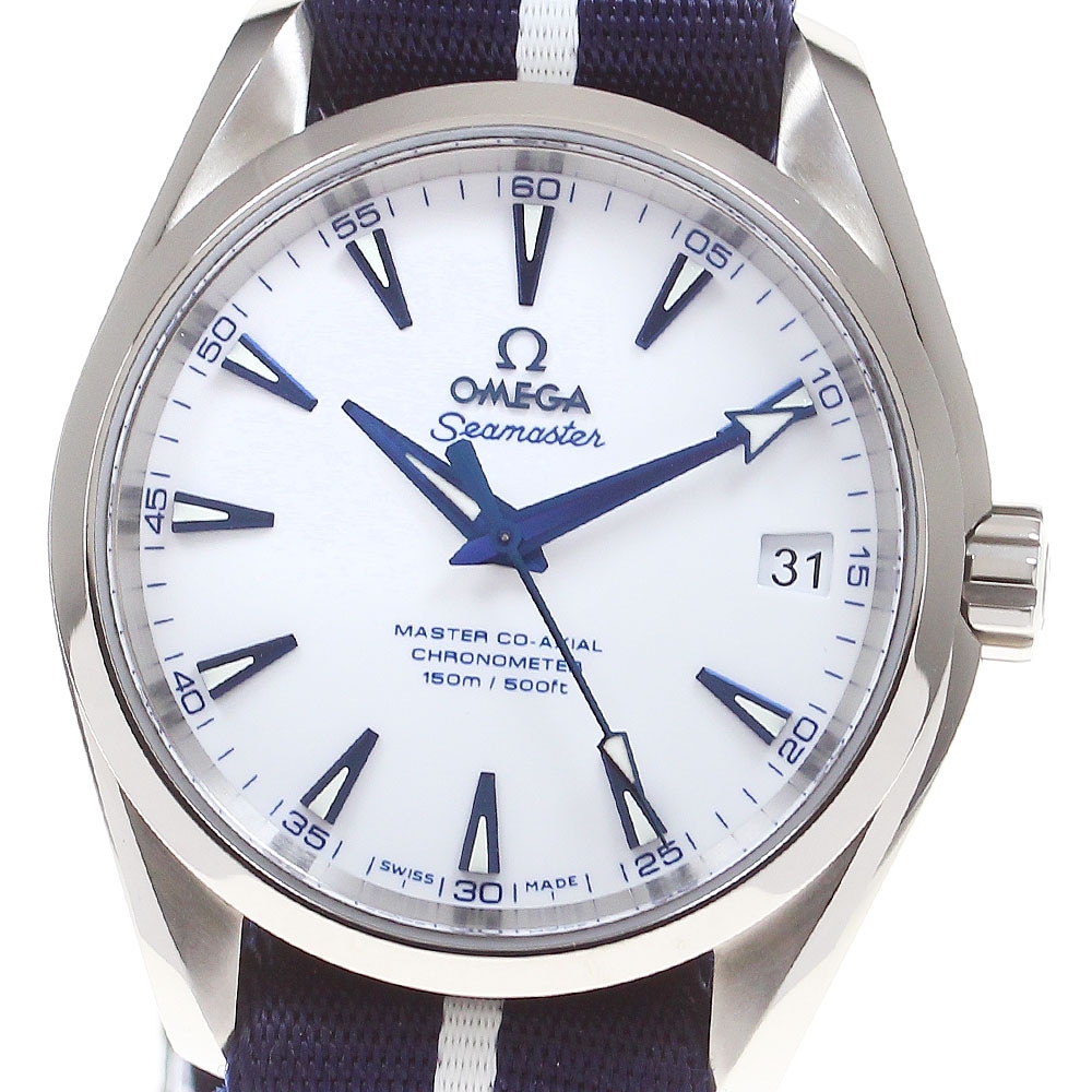 オメガ OMEGA 231.92.39.21.04.001 シーマスター アクアテラ 150M グッドプラネット 自動巻き メンズ 良品 箱・保証書付き_838146【中古】