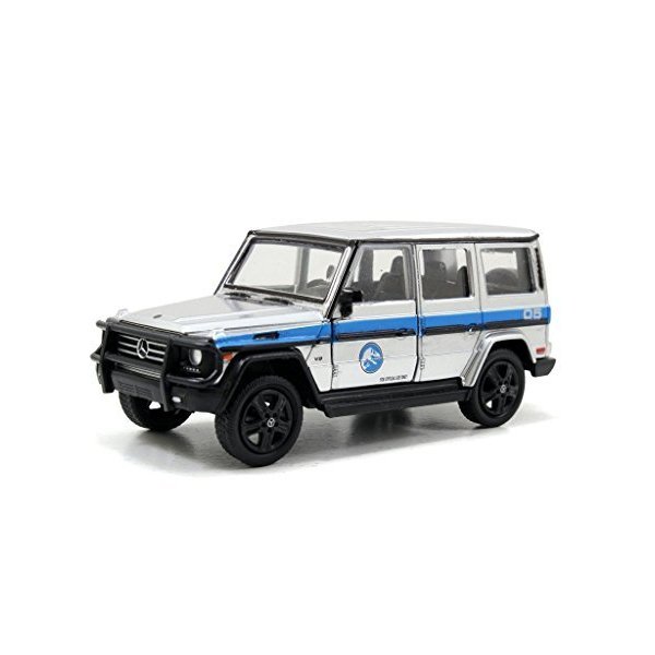 Jurassic World 2015 Movie- 1:32 Scale Mercedes-Benz G-Class 4X4 Diecast Toy Car 並行輸入品
