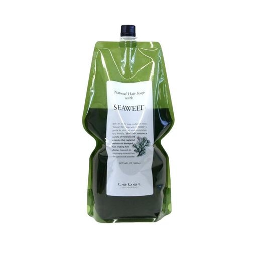 ルベル ナチュラル ヘアソープ ウィズ SW(シーウィード) 1600ML レフィル