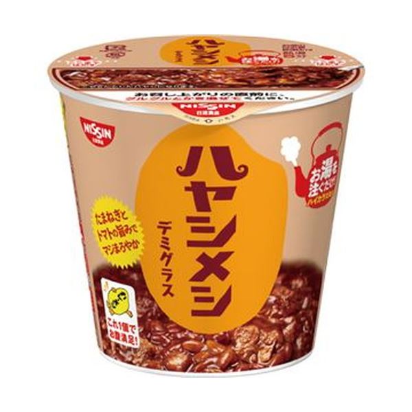 （まとめ）日清食品 日清ハヤシメシ デミグラス103g 1ケース（6食）(×10セット)
