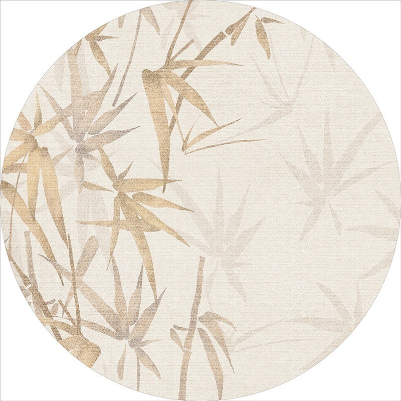 円形 カーペット 客間 絨毯 玄関 ベッドサイド 滑り止めマット