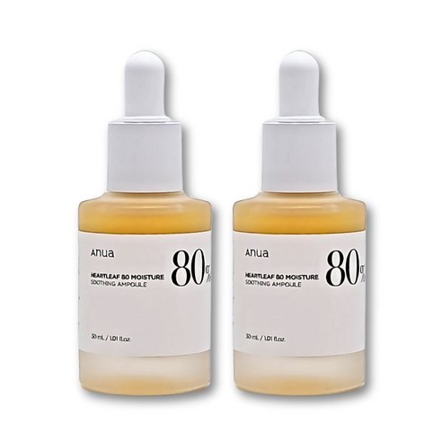 ドクダミ80 水分鎮静アンプル, 30ml, 2個
