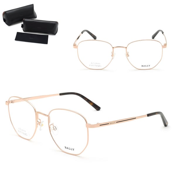 BY5052-D/V 028 53 フレーム メガネ 眼鏡 フレームのみ ローズゴールド ノーズパッド メンズ レディース