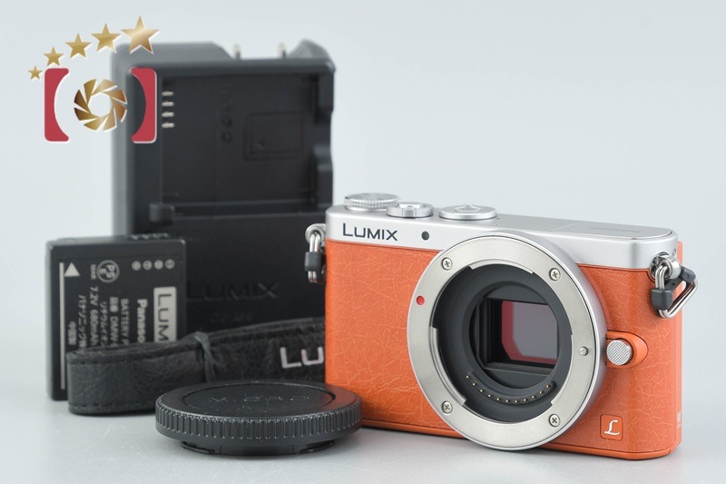 LUMIX DMC-GM1 オレンジ ミラーレス一眼カメラ シャッター回数僅少