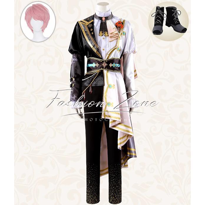 あんさんぶるスターズ! 風 斎宮 宗 影片みか コスプレ衣装 ウィッグ 靴 cosplay ハロウィン 演出服 変装