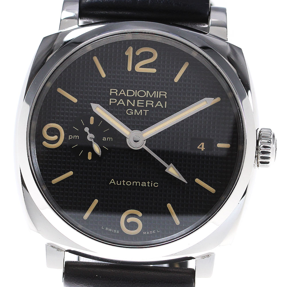パネライ PANERAI PAM00627 ラジオミール 1940 3デイズ アッチャイオ GMT 自動巻き メンズ _837281【中古】