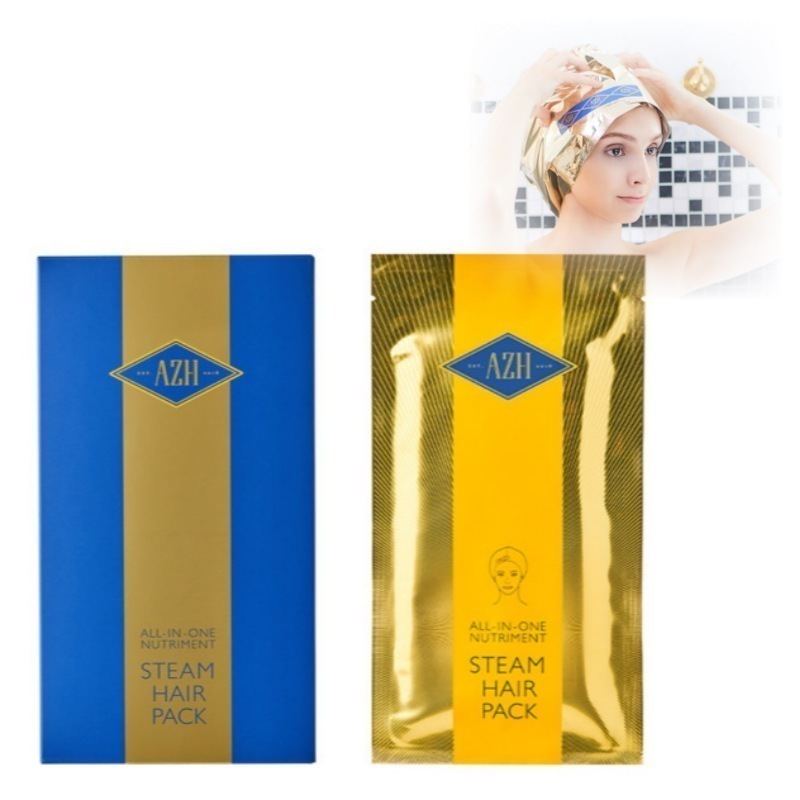 【正規品】シャンプー後15分ケア！【35gX5個入】 オールインワン ニュートリートメント スチームヘアパック