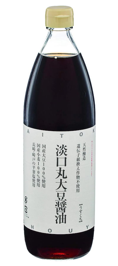 他サイト： 大徳醤油 淡口丸大豆醤油 900mlの商品画像