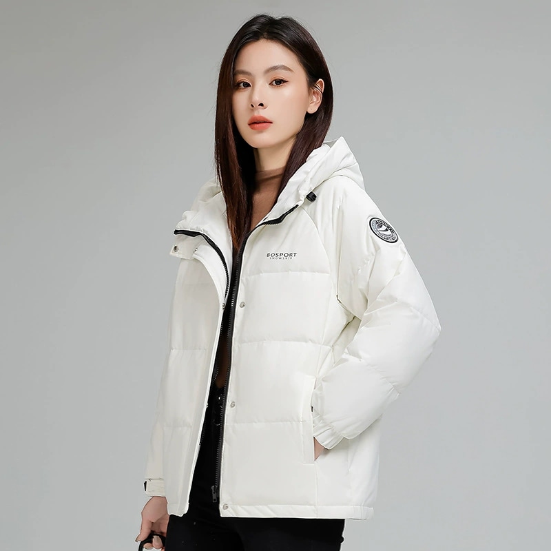 ダウンジャケット 女性用 製品気質 2025年 冬 新作 おしゃれ 厚手 同型 小柄 白アヒルダウン アウター 4,828円