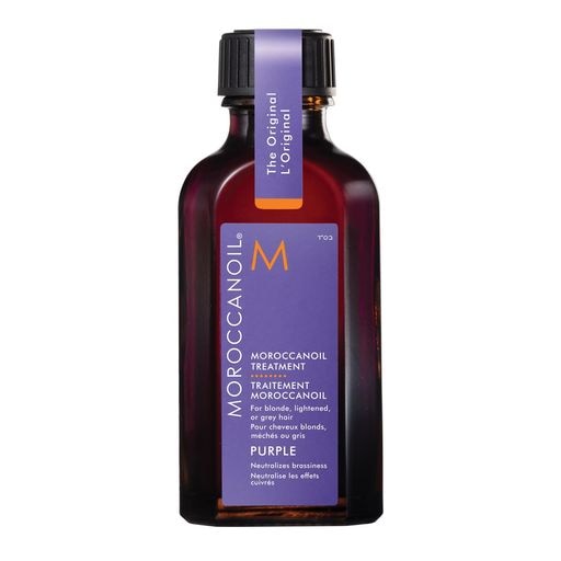 MOROCCANOIL(モロッカンオイル) モロッカンオイル トリートメント パープル 50ML (アルガンオイル, 紫色素配合/スタイリング剤) カラーケア なめらか ツヤ髪/洗い流さないトリートメ