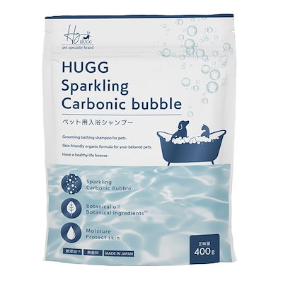 他サイト： HUGG　ペット用入浴シャンプー　400gの商品画像