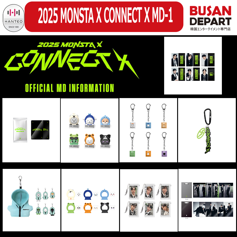 MONSTAXグッズ MONSTA X 公式 MINILIGHT KEYRING VER.2 モネク ミニライト