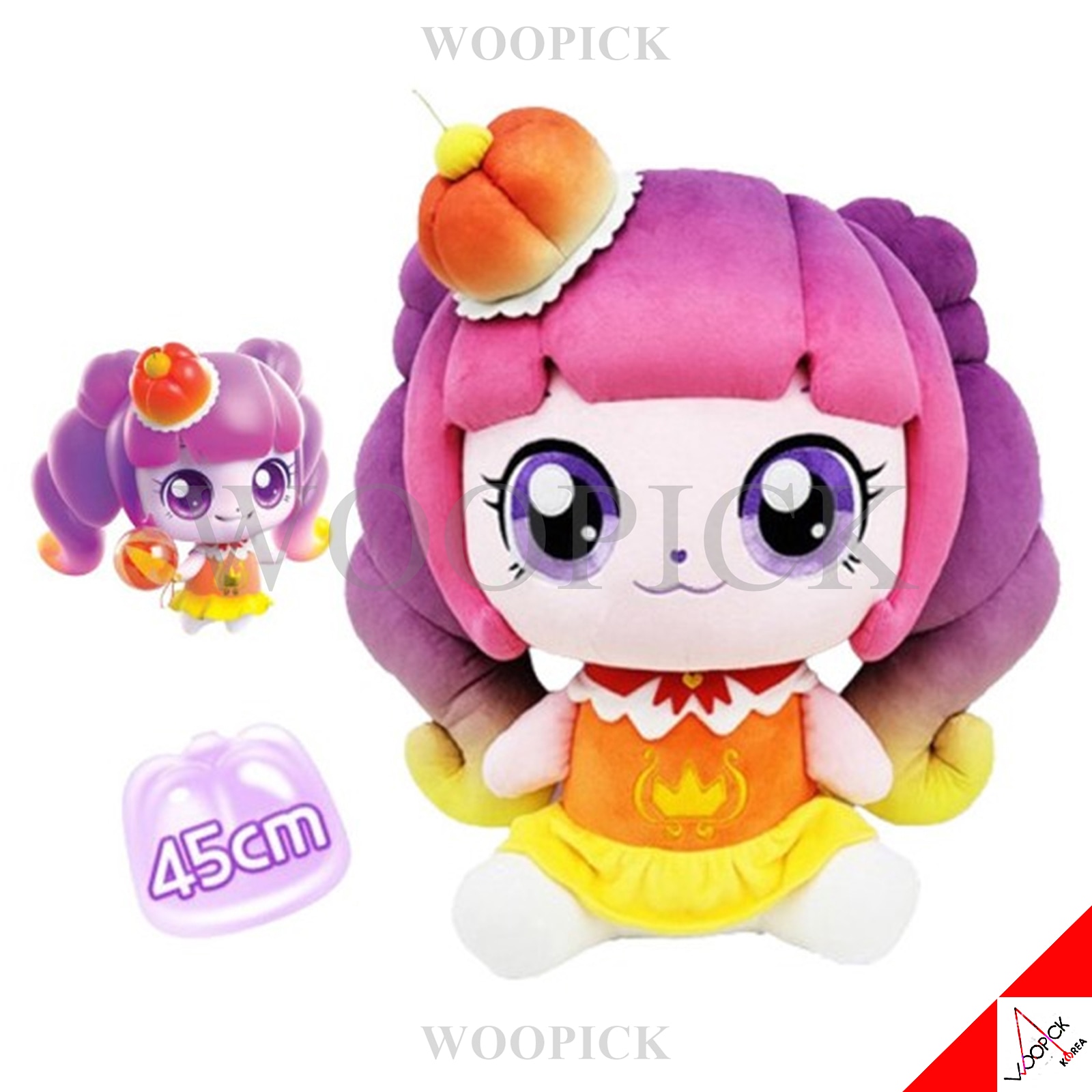 キャッチ！ティーニーピン/シーズン4/マルランピング/ジェリピング/公式/ぬいぐるみ/大形サイズ/人形/45cm