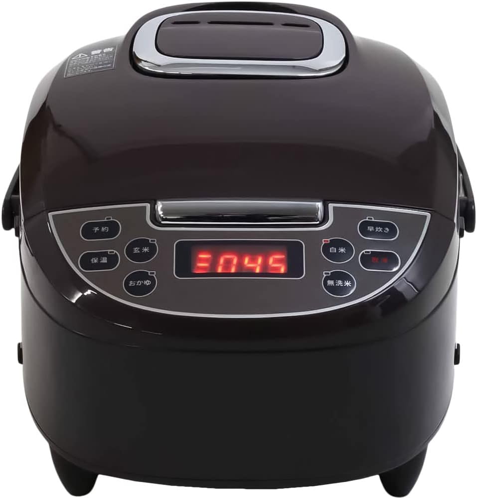 seathestars 炊飯器 5合炊き マイコン式 自動保温 タイマー 炊飯ジャー 家族暮らし用サイズ 白米 玄米 おかゆ ブラック