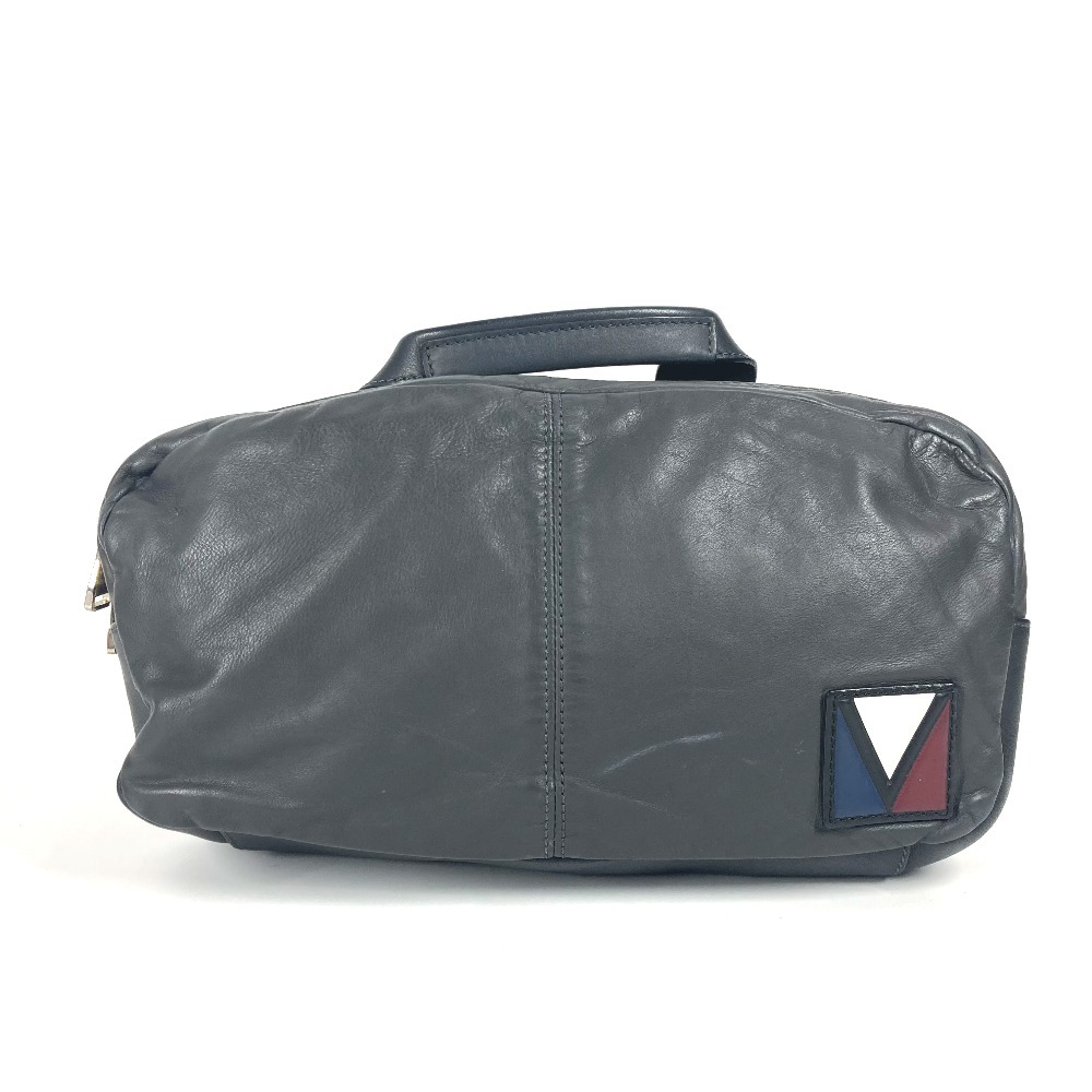 ボディバッグ M50445 ファスト Vライン ベルトバッグ クロス ショルダーバッグ カバン レザー アスファルトグレー グレー