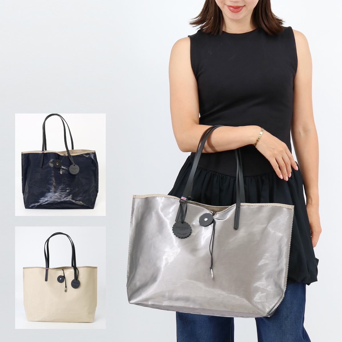 BAHIA 1662 トートバッグ 軽量 ハンドバッグ 撥水 A4収納可能 鞄 ブランド