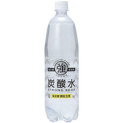 強炭酸水 1000ml15本のサムネイル
