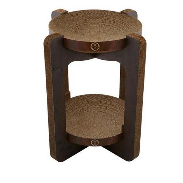 猫壱 バリバリボウルタワー ダークブラウン 1台入 (DC-0852-DB) 27,999円