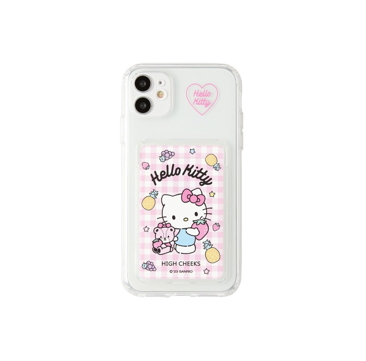国内発送【HIGH CHEEKS】Hello Kitty Jelly カード収納 ケース HIGH CHEEKS Hello Kitty Jelly Card iPhoneケース その他