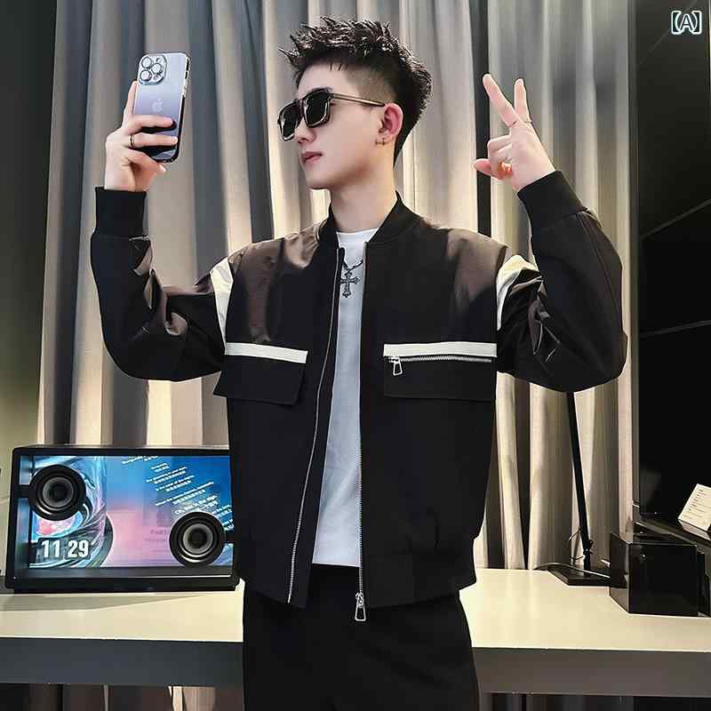 アウター メンズ カジュアル おしゃれ ジャケット トレンディ ジャケット 春秋 トレンディ 春