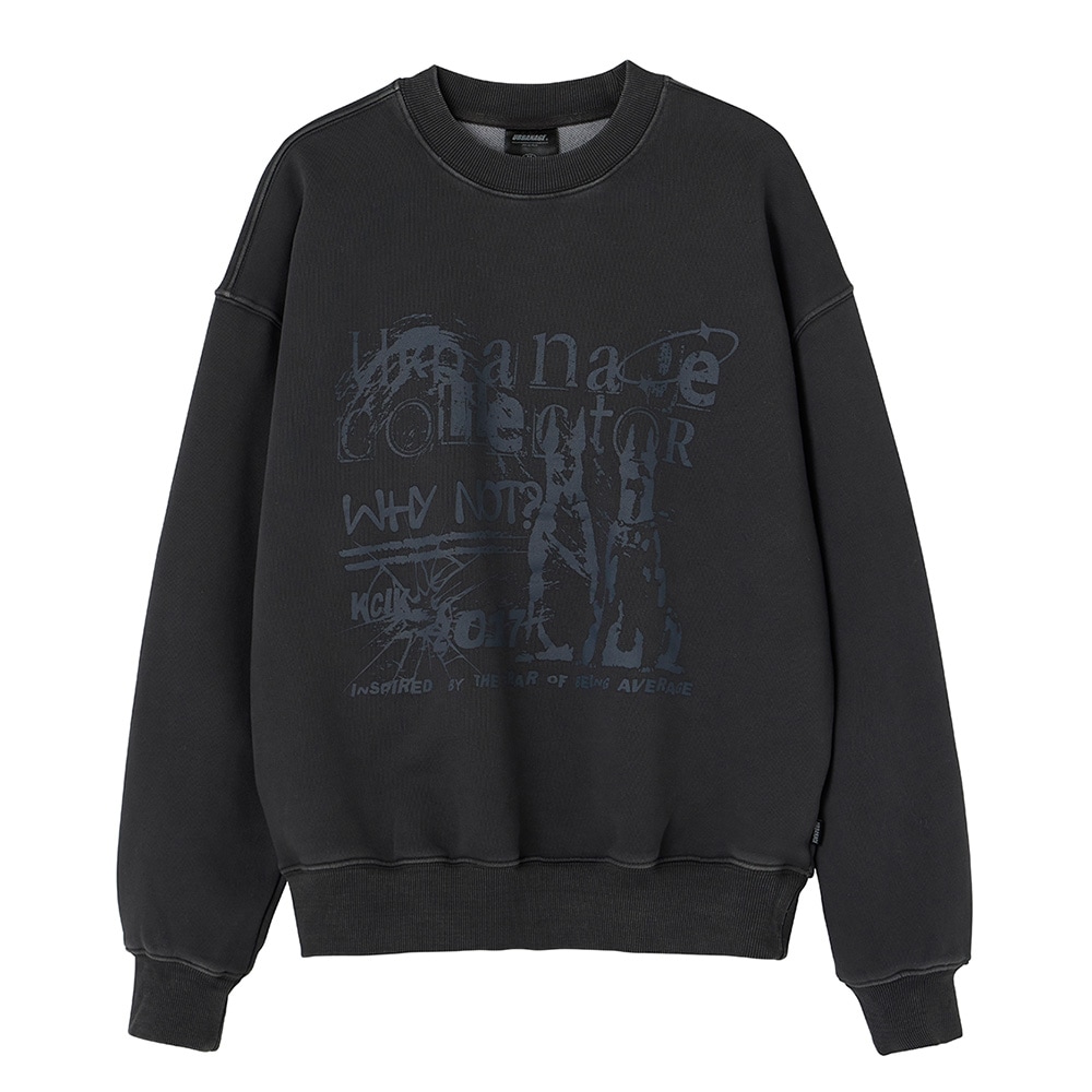 Just About Pigment Oversized Long Sleeve Navy